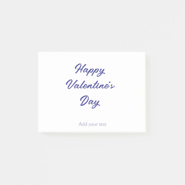 Bloco De Notas Feliz dia dos namorados nome roxo adicionar texto  (Frente)