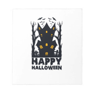 Bloco De Notas Feliz Halloween Halloween Feliz Halloween
