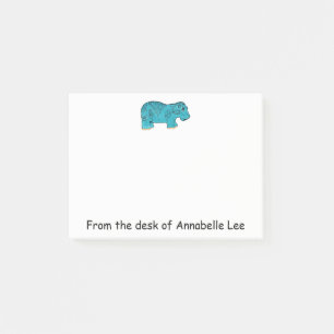 Bloco De Notas Feliz Hippo - Notas do Egito