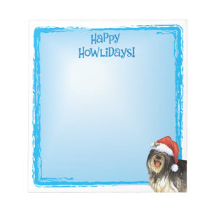 Bloco De Notas Feliz Howlidays PON