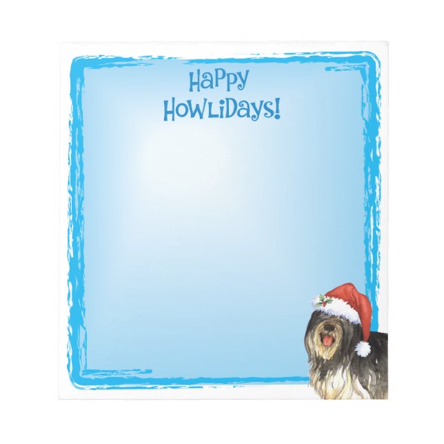 Bloco De Notas Feliz Howlidays PON (Frente)