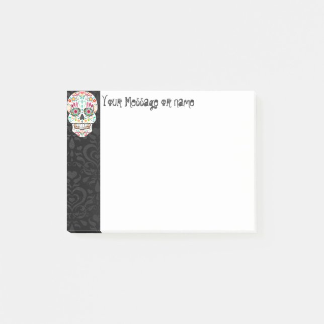 Bloco De Notas Feliz Muertos - notas feitas sob encomenda do (Frente)
