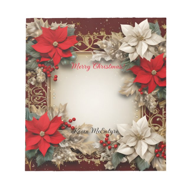 Bloco De Notas Feliz Natal (Frente)