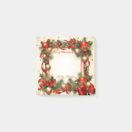 Bloco De Notas Feliz Natal