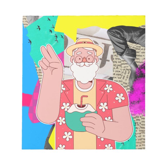 Bloco De Notas Feliz Natal 2024 (Frente)