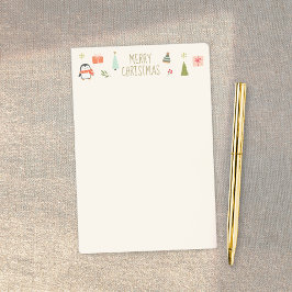 Bloco De Notas Feliz Natal Adorável