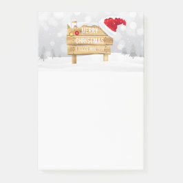 Bloco De Notas Feliz Natal e Feliz ano novo