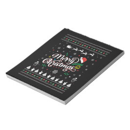 Bloco De Notas Feliz Natal Engraçado