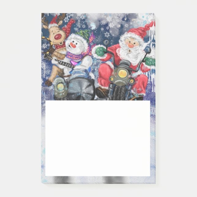 Bloco De Notas Feliz Natal "Notas Viciadas" (Frente)