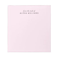 Feminina Moderna da Mesa do Esboço Rosa Esfarelado