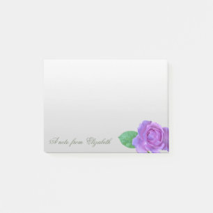 Bloco De Notas Feminino à moda elegante, rosa do roxo