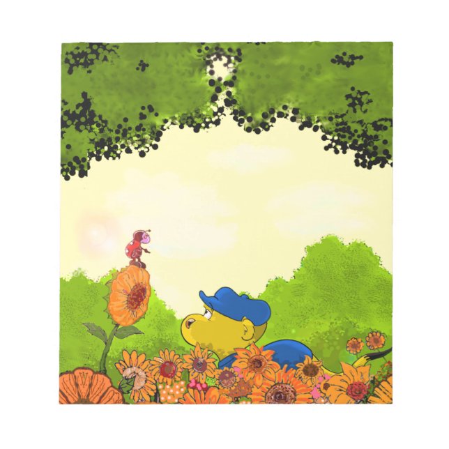 Bloco De Notas Ferald e Mizz Ladybug (Frente)