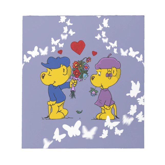 Bloco De Notas Ferald e Sahsha Ferret (Frente)