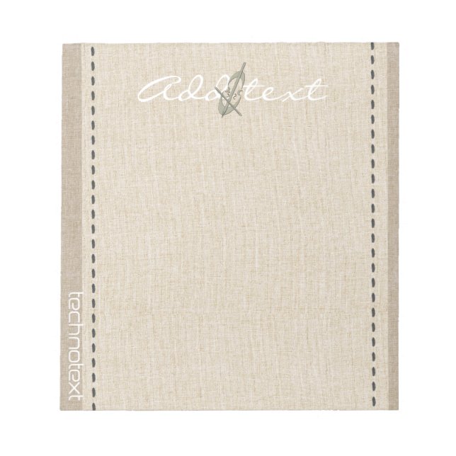 Bloco De Notas Feriado Personalizado - Vibe (Frente)