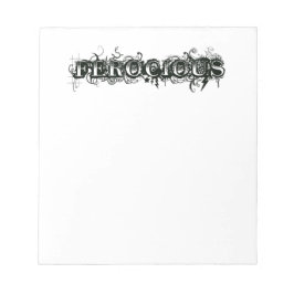 Bloco De Notas Feroz