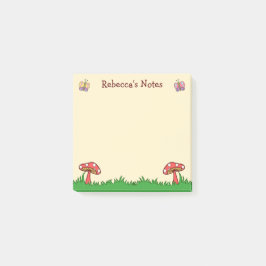 Bloco De Notas Ferramenta de Cogumelo Bastante Personalizada