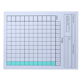 Bloco De Notas Ferramenta SpEd Essencial: Folha de Dados do Vazio