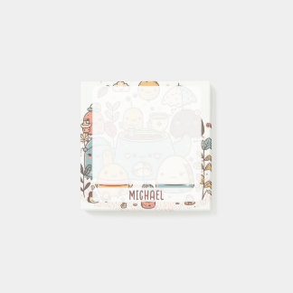 Bloco De Notas Festa de Chá de Kawaii Cute Personalizada