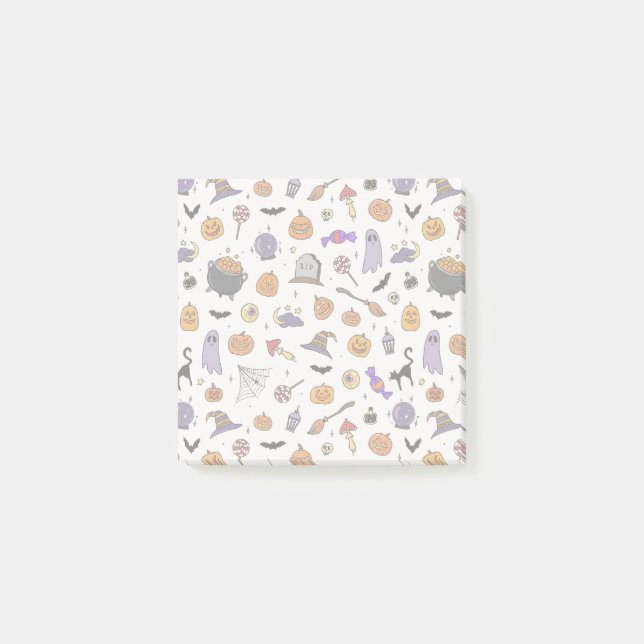 Bloco De Notas Festa de Halloween (Frente)