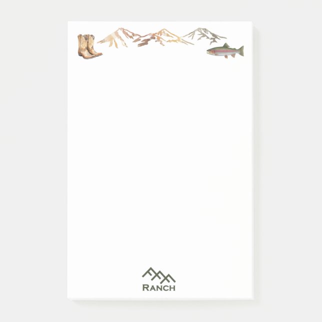 Bloco De Notas FFF Ranch  (Frente)