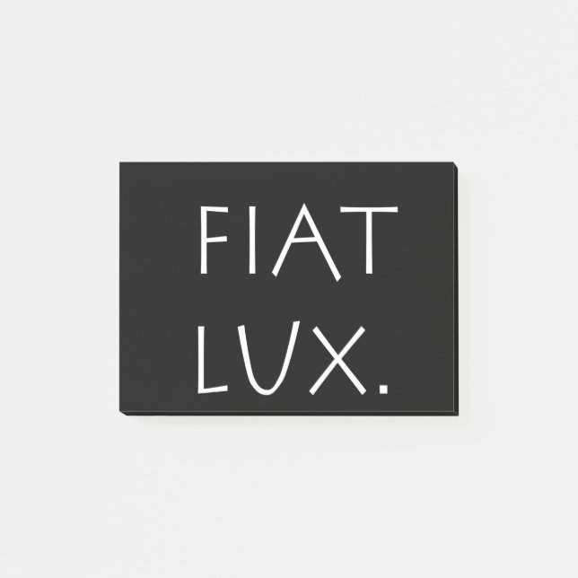 Bloco De Notas Fiat Lux (Frente)
