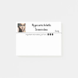 Bloco De Notas Fierceness Intense Pixel Gaze painting