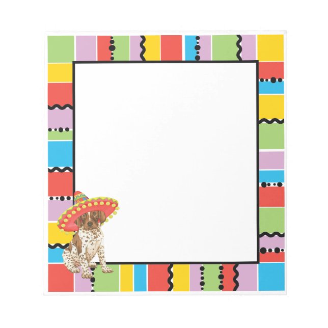 Bloco De Notas Fiesta German Shorthired Pointer (Frente)