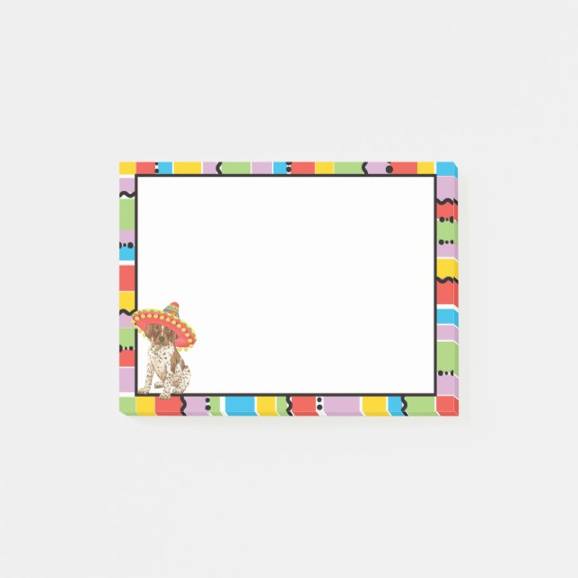 Bloco De Notas Fiesta German Shorthired Pointer (Frente)