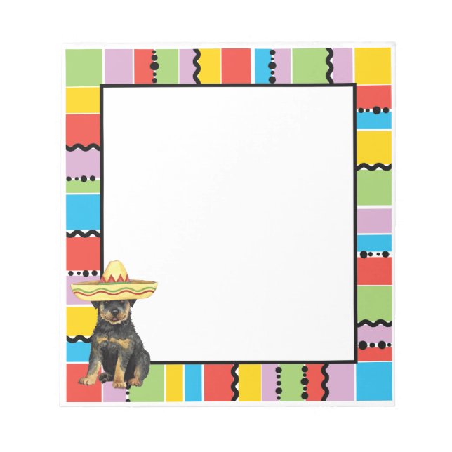 Bloco De Notas Fiesta Rottweiler (Frente)