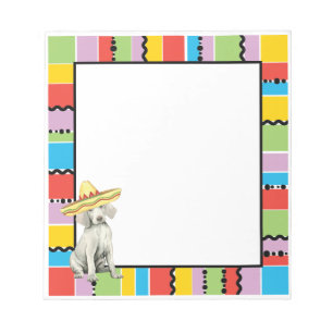 Bloco De Notas Fiesta Weimaraner Notepad