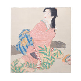 Bloco De Notas Filha Miyuki (Bela Dama Japonesa) (Asiática)