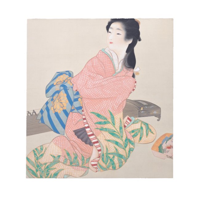 Bloco De Notas Filha Miyuki (Bela Dama Japonesa) (Asiática) (Frente)