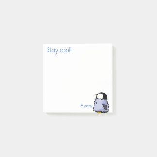 Bloco De Notas Filhote de Pinguim Procurando Blocos de Notas