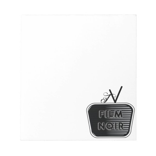 Bloco De Notas Filme Noir (Frente)