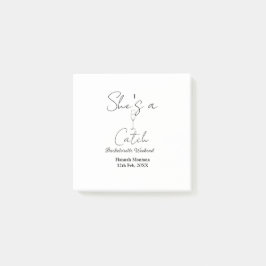 Bloco De Notas Fim de semana da despedida de solteira garrafa de 