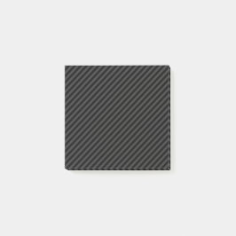 Bloco De Notas Fitas Diagonais Simples Pretas e Enfumaçados Preta