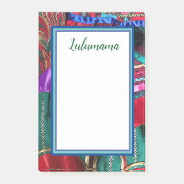 BLOCO DE NOTAS FITAS FESTIVAS TROPICAIS