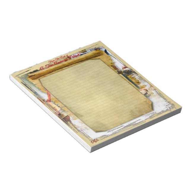 Bloco de Notas Fixo American Patriot 5.5x6 (Inclinado)