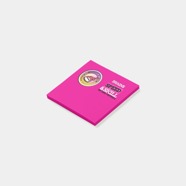 Bloco De Notas Flag Football Hype (Inclinado)