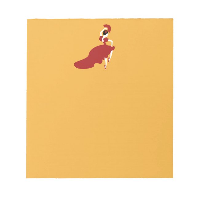 Bloco De Notas Flamenco Dancer (Frente)