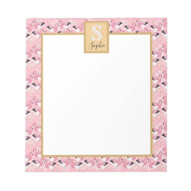 Bloco De Notas Flamingo (Frente)