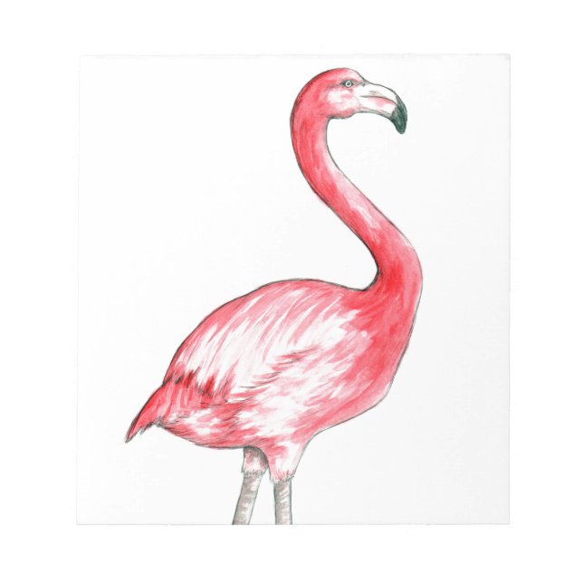 Bloco De Notas Flamingo Art (Frente)