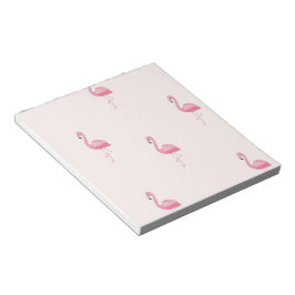 Bloco De Notas Flamingo cor-de-rosa