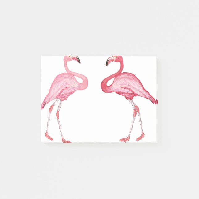 Bloco De Notas Flamingo dois (Frente)