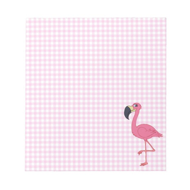 Bloco De Notas Flamingo Notepad (Frente)