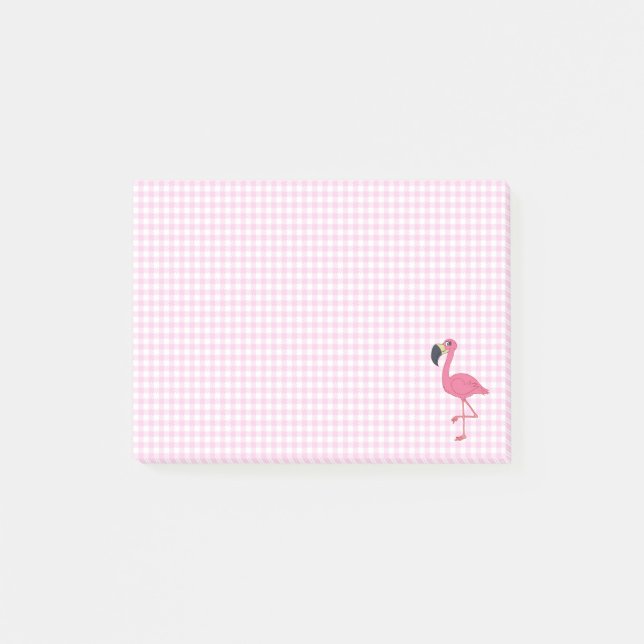 Bloco De Notas Flamingo Post-it® Notas 4 x 3 (Frente)
