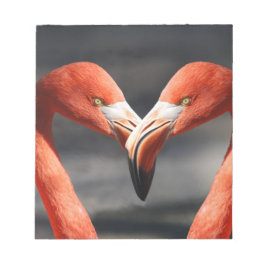Bloco De Notas Flamingoes no Amor