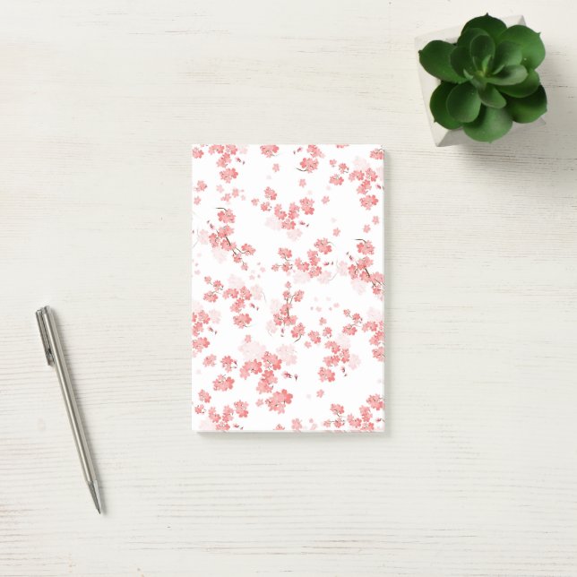 Bloco De Notas Flor de Cerejeira 2 (Escritótio)