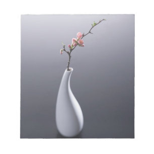 Bloco De Notas Flor de cerejeira no vaso
