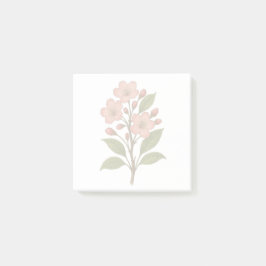Bloco De Notas Flor de Cerejeira Vintage